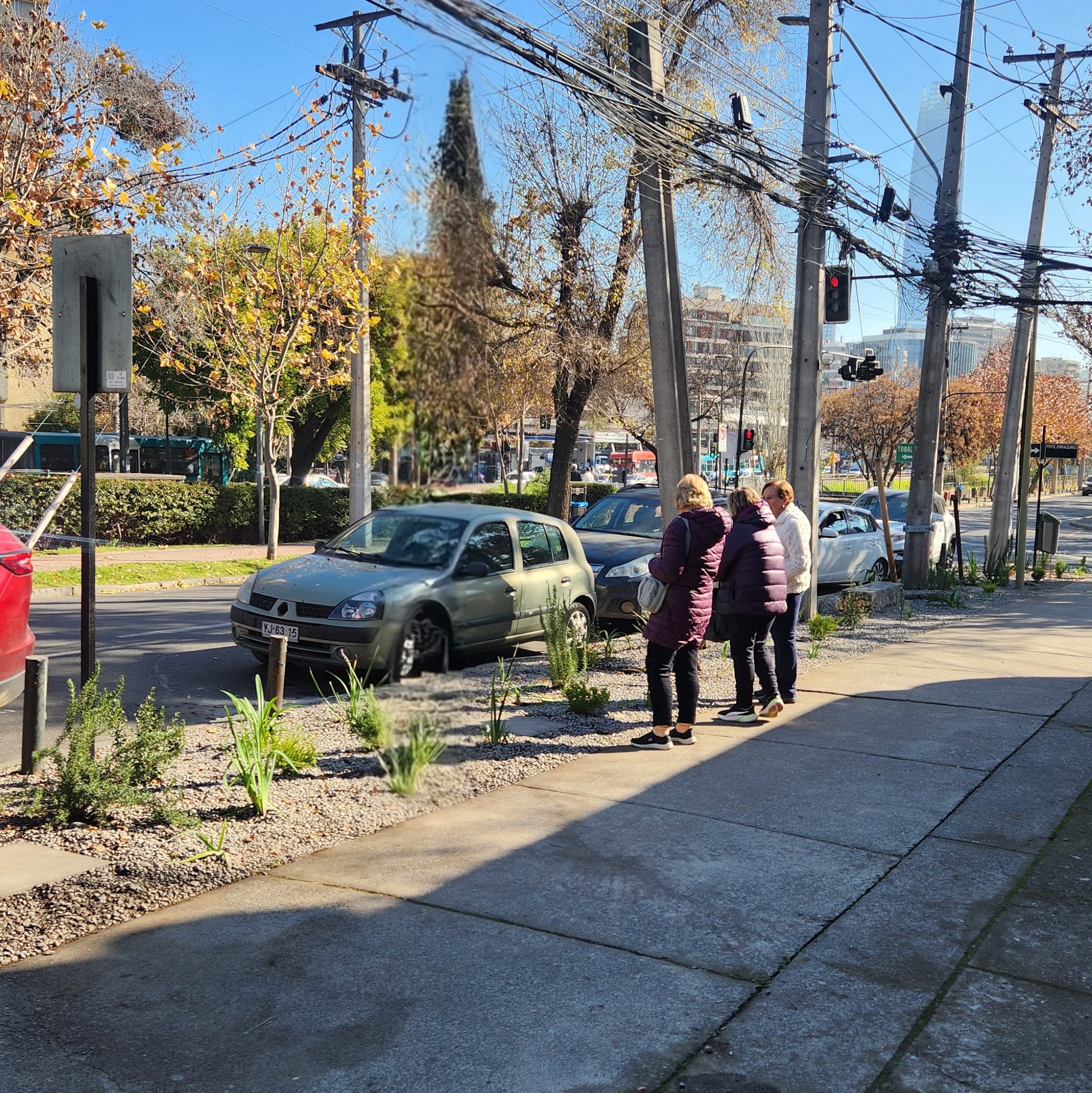 Jardín sustentable en Santiago