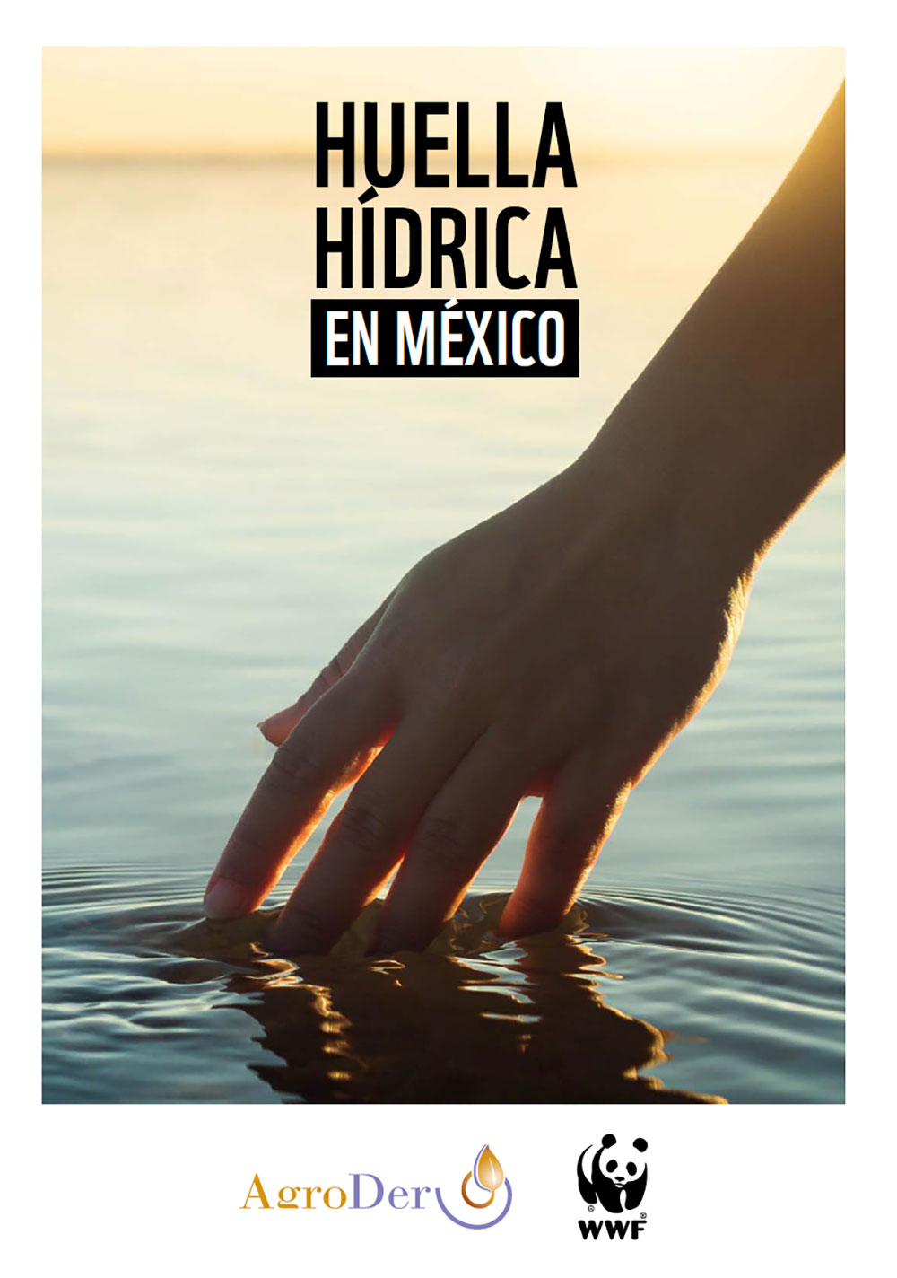 Portada del informe 'Huella hídrica en México'