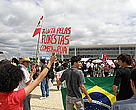 Students protesting